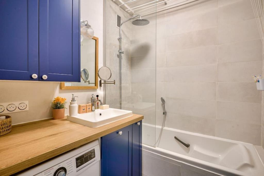 Superbe Appartement A 2 Min A Pied De La Station De Metro Paris Exterior foto