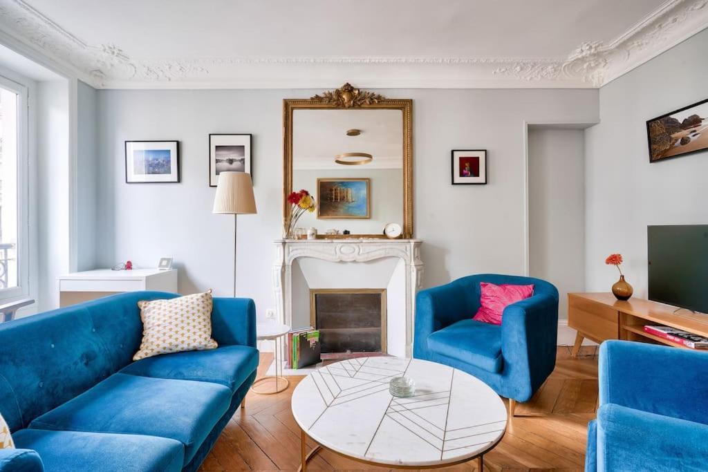 Superbe Appartement A 2 Min A Pied De La Station De Metro Paris Exterior foto